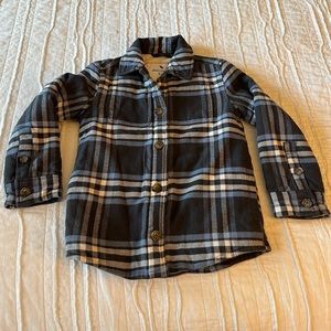Abercrombie Kids flannel shacket size 7/8